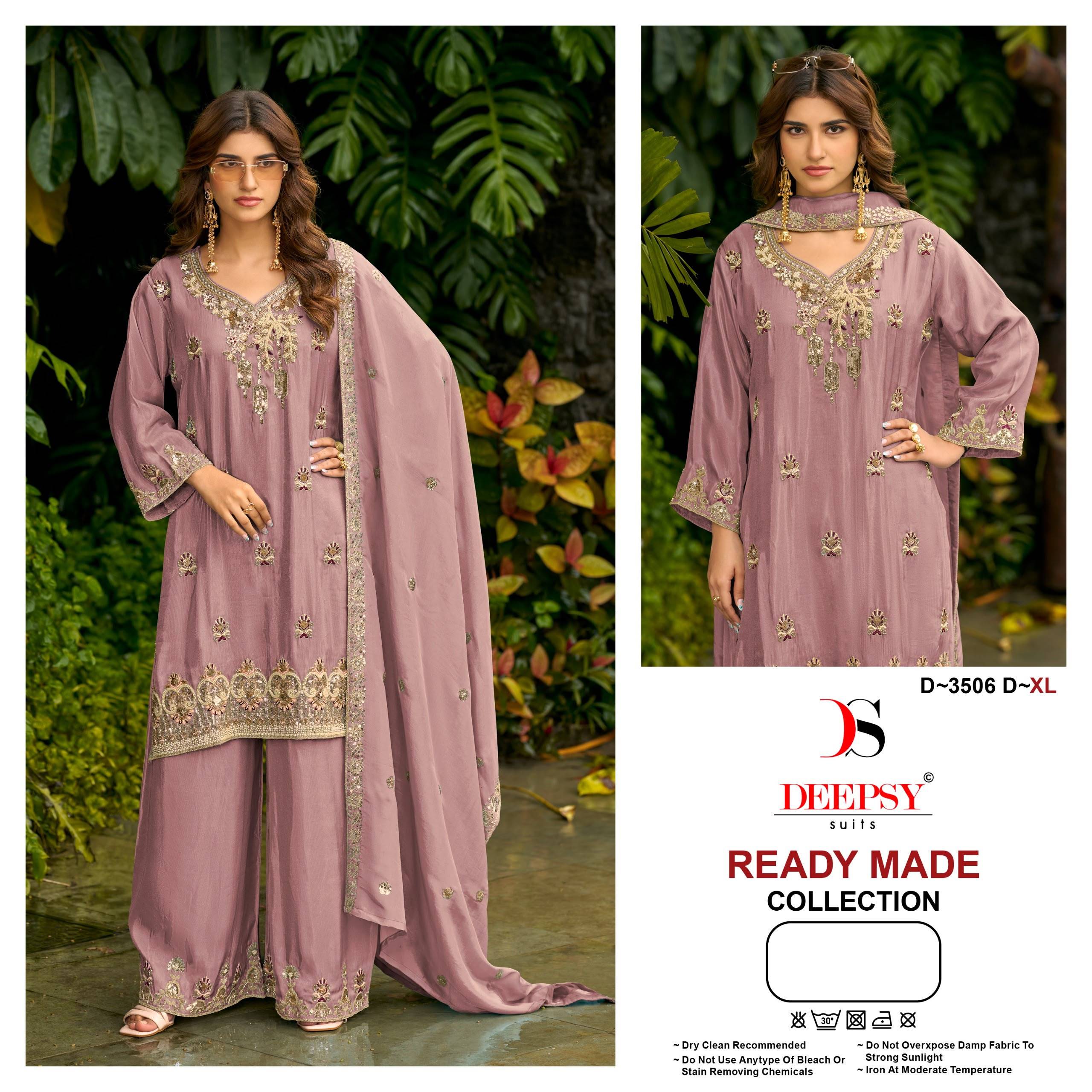 D-3506 SERIES BY DEEPSY SUITS Pakistani Suits Colorful Ethnic Wear Pure Viscouse Readymade Dresses At Wholesale